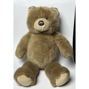 Build A Bear Teddy 16" Plush Stuffed Animal Light Brown Tan Says I Love You